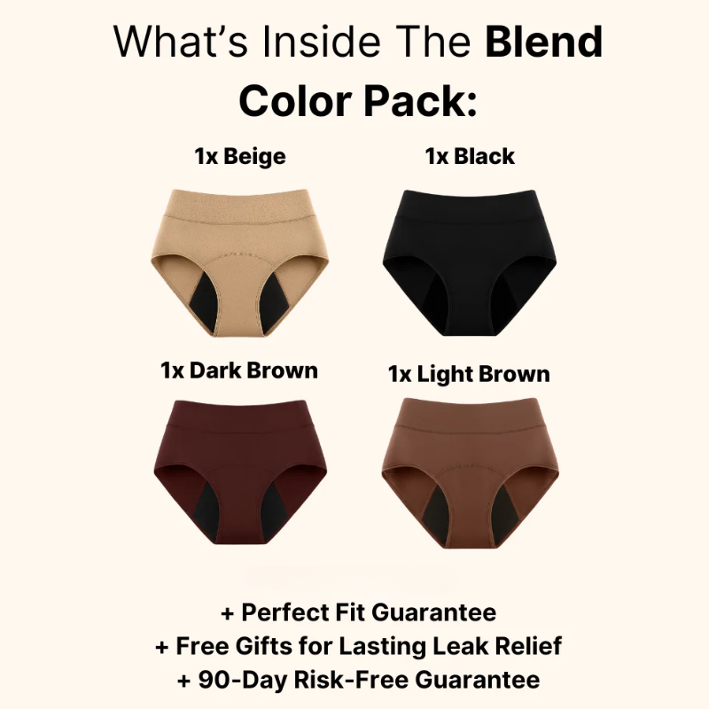 🏆Limited time offer⚡ 100% Leak-Proof Underwear 4-pack
