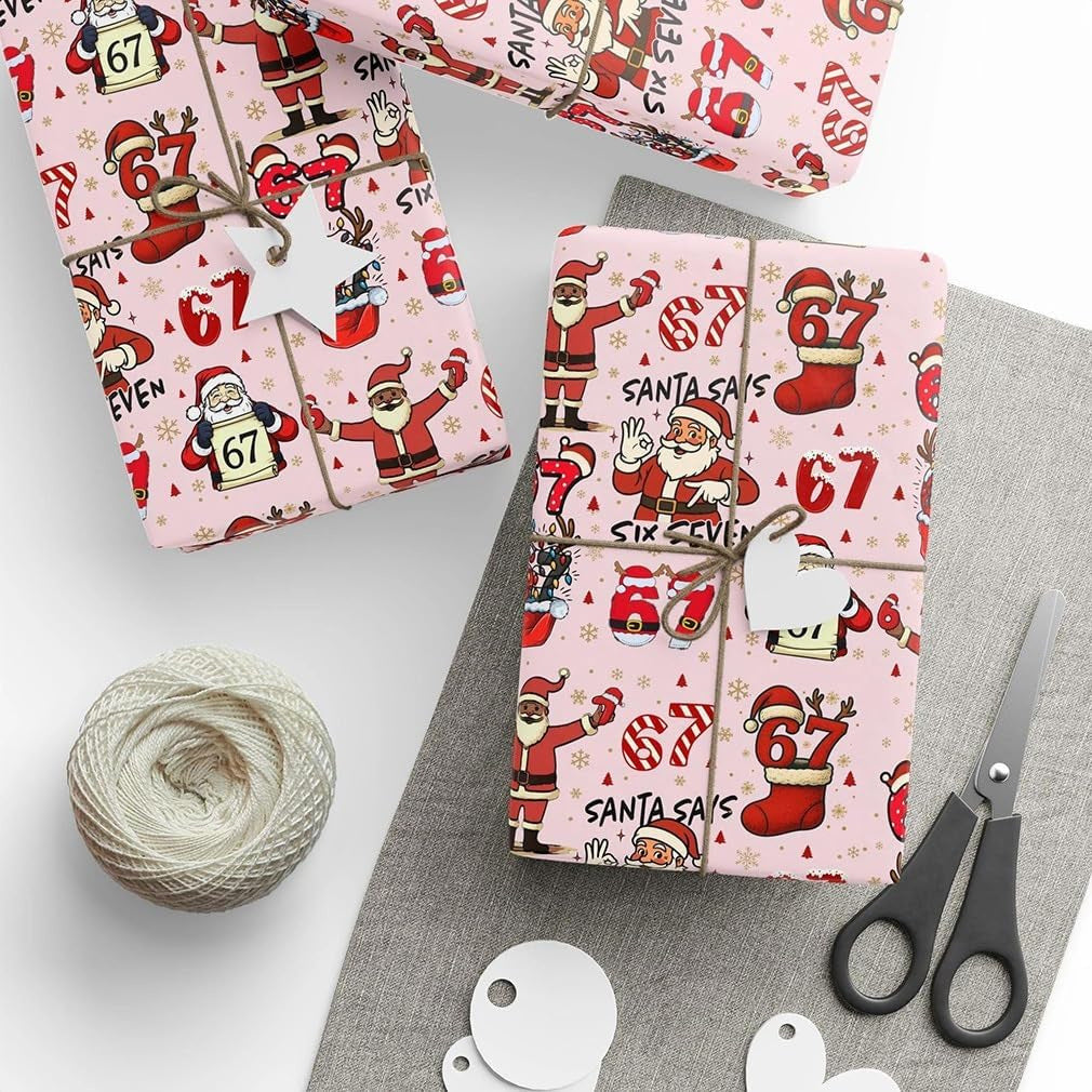 🔥LAST DAY 50% OFF - 🎁 happy LAST DAY 50% OFF - 🎁 Birthday Gift Wrap – Wrap Your Presents in Viral Holiday Fun 🎄