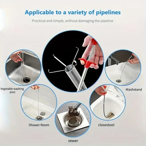 Pipe Cleaning Device — Effortless Cleaning Without Chemicals