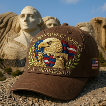 🗽Eagle & Liberty – United States 250th Anniversary Hat🦅(Breathable & Lightweight Comfort & Unisex Fit)