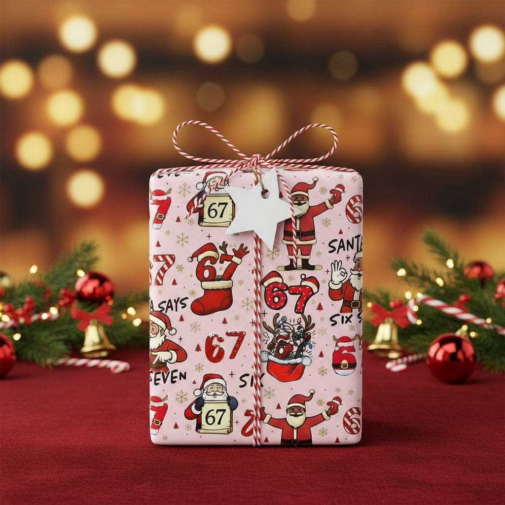 🔥LAST DAY 50% OFF - 🎁 happy LAST DAY 50% OFF - 🎁 Birthday Gift Wrap – Wrap Your Presents in Viral Holiday Fun 🎄