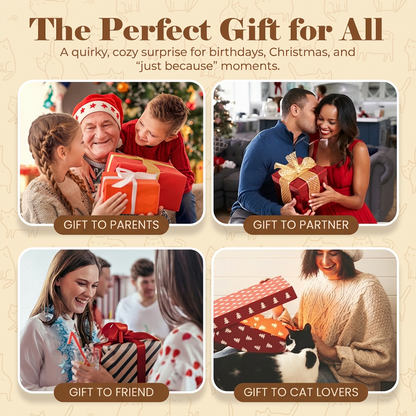 The "Big Stretch" Kitty Slides - Ultra Soft 3D Cat Slippers