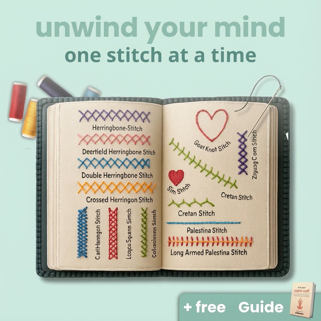 embroidery stitch book