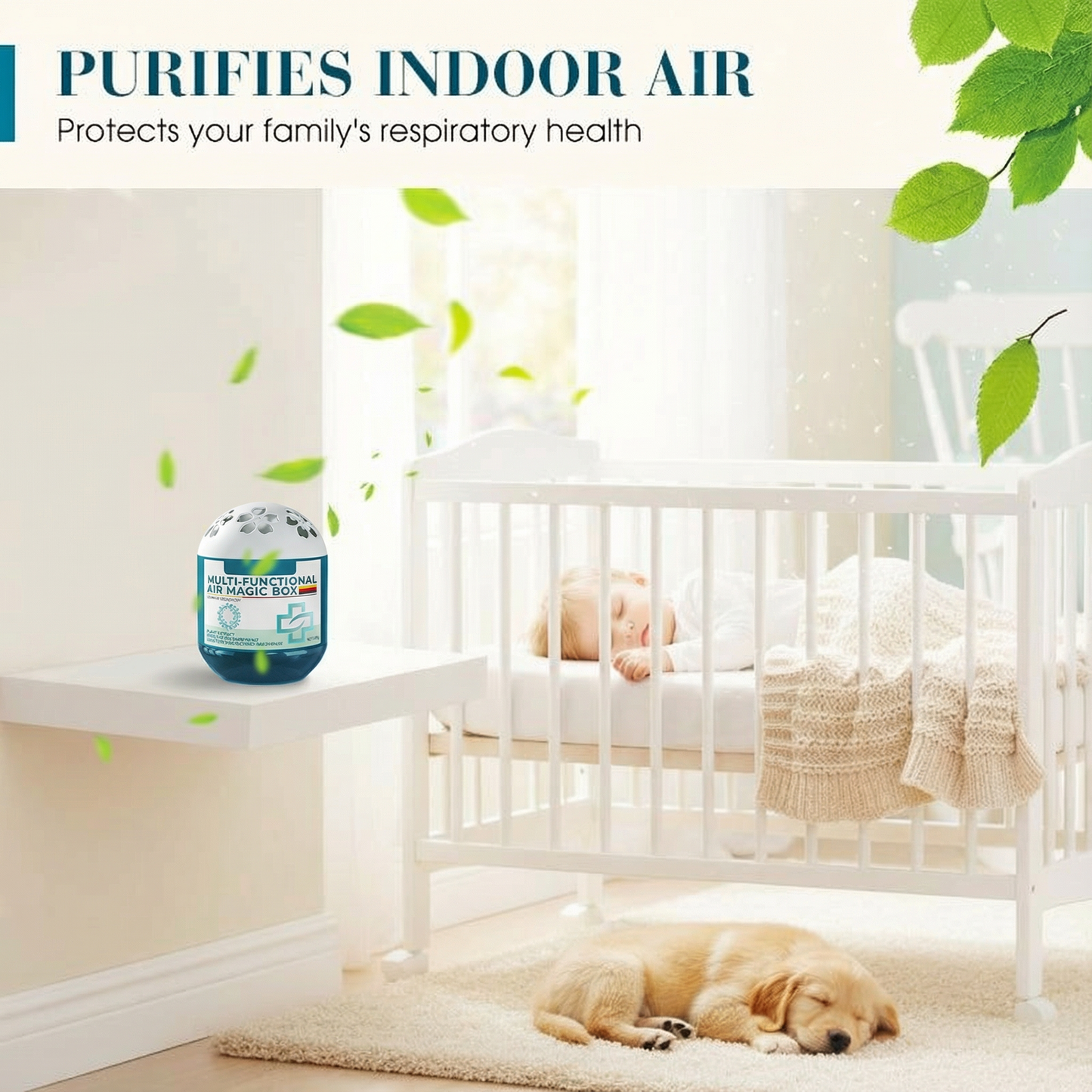 🔥2026 New Collection - Limited-Time Indoor Air Purifier & Dust Removal Box🏠Protect Your Family’s Health👵👶