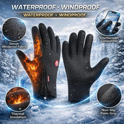 🏆Ultimate Waterproof & Windproof Thermal Non-Slip Gloves