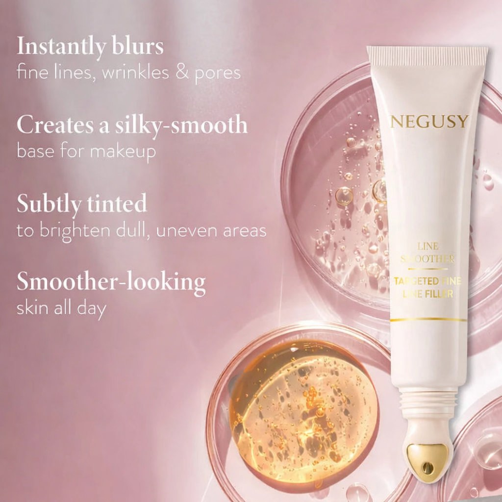 ✨Winter Discount Frenzy Happening Now:60%OFF✨Line Smoother Targeted Fine Line Filler No Filter Needed. Just Smooth Skin + Winter Discount!