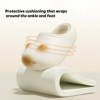 Cozy Paws: The Cat-Inspired Slippers with Magical Footprints