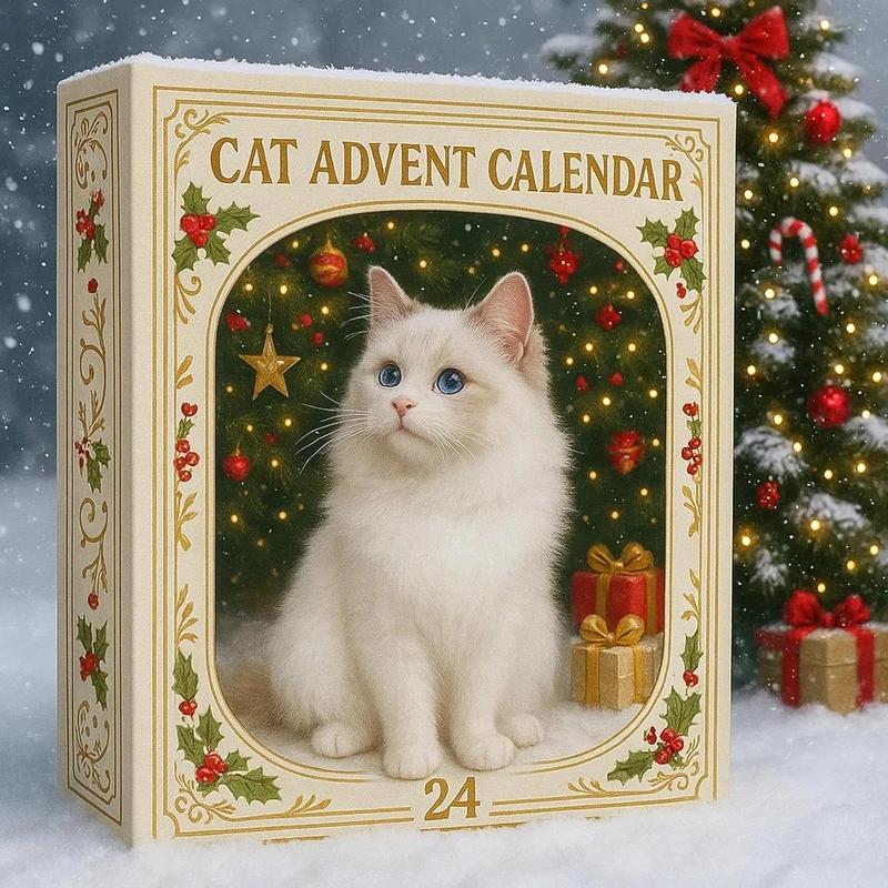🎅Christmas Gift🎁2025 Cat Lovers Advent Calendar