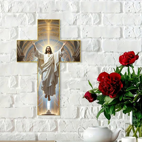 Vintage Jesus Christ Wall Cross