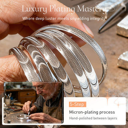 ✨🌙 Captivate Every Gaze – The Polished Cat's Eye Stone Bracelet 🌙✨