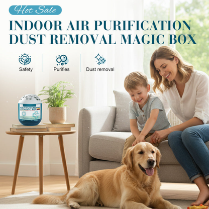🔥2026 New Collection - Limited-Time Indoor Air Purifier & Dust Removal Box🏠Protect Your Family’s Health👵👶