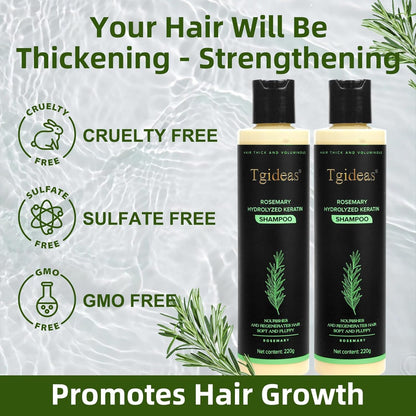 Tgideas® Organic Rosemary Hair Growth shampoo