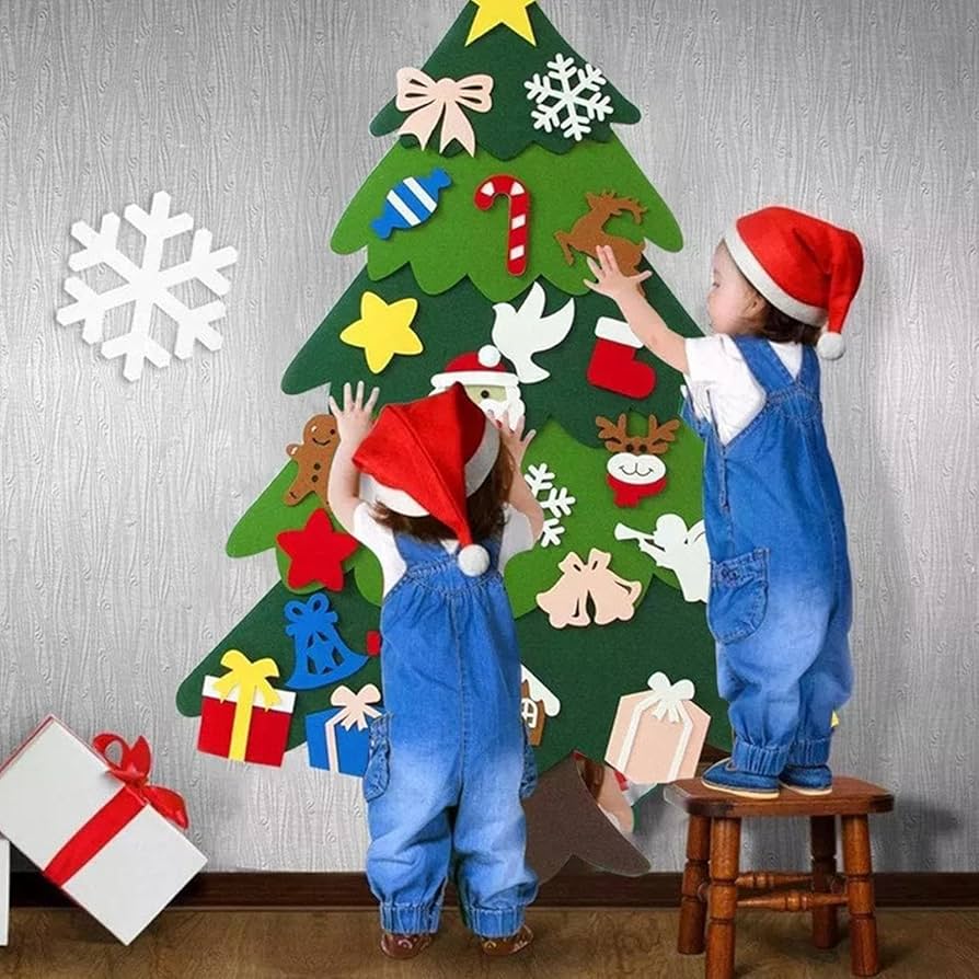 Creative Interactive Christmas Tree 🎄 handmade giftsfor Children 🎅