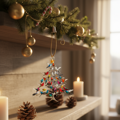 ✨🐦 Hummingbird Holiday Ornament – Nature’s Beauty in Your Home 🎄