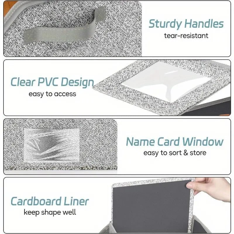 🔥Hot Sale 49% OFF -🎉Stackable Hat Storage Boxes for Baseball Caps