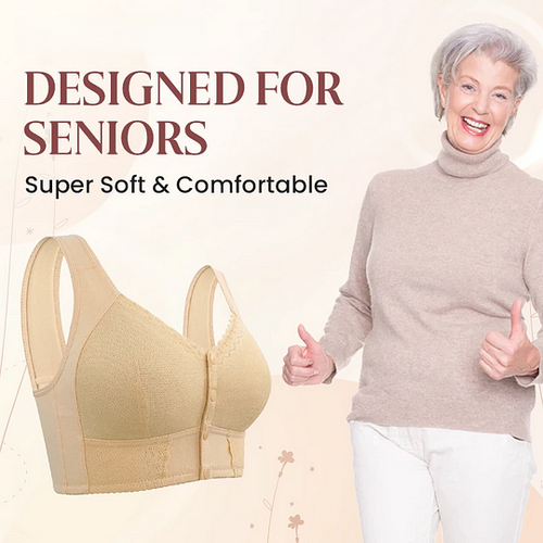Ella Bra - Front Closure Breathable Bra for Seniors