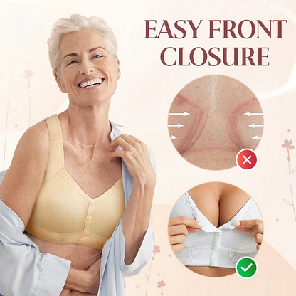 Ella Bra - Front Closure Breathable Bra for Seniors