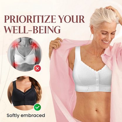 Ella Bra - Front Closure Breathable Bra for Seniors