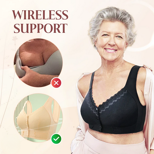 Ella Bra - Front Closure Breathable Bra for Seniors