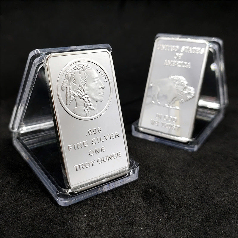 🔥 Limited-Time Offer | 10 oz SilverTowne Mint Buffalo Silver Bar