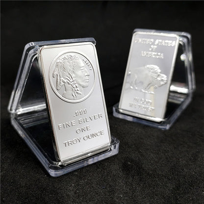 🔥 Limited-Time Offer | 10 oz SilverTowne Mint Buffalo Silver Bar