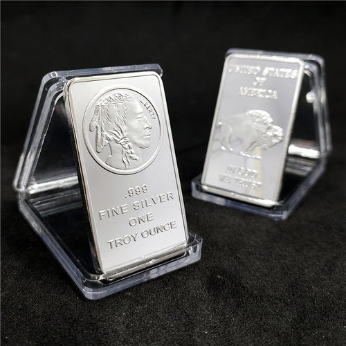 🔥 Limited-Time Offer | 10 oz SilverTowne Mint Buffalo Silver Bar