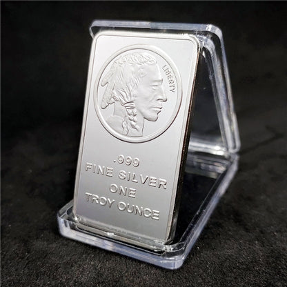 🔥 Limited-Time Offer | 10 oz SilverTowne Mint Buffalo Silver Bar