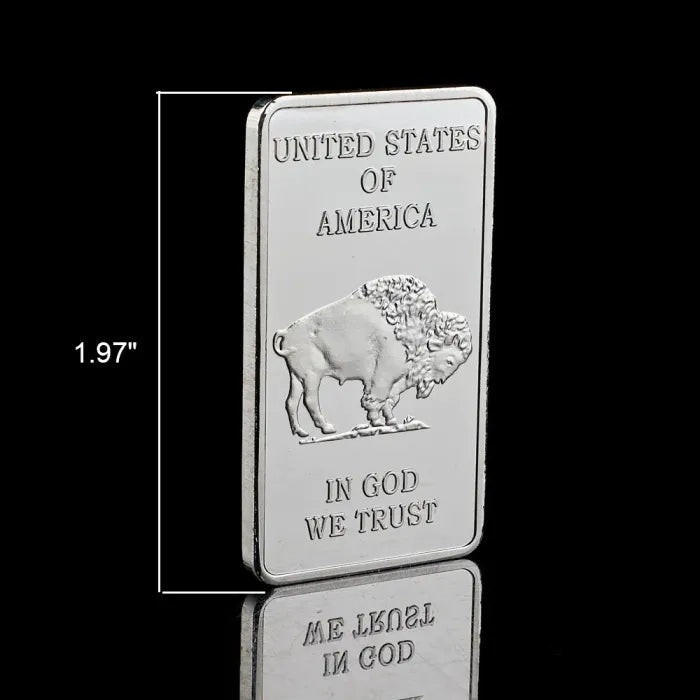 🔥 Limited-Time Offer | 10 oz SilverTowne Mint Buffalo Silver Bar