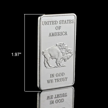 🔥 Limited-Time Offer | 10 oz SilverTowne Mint Buffalo Silver Bar