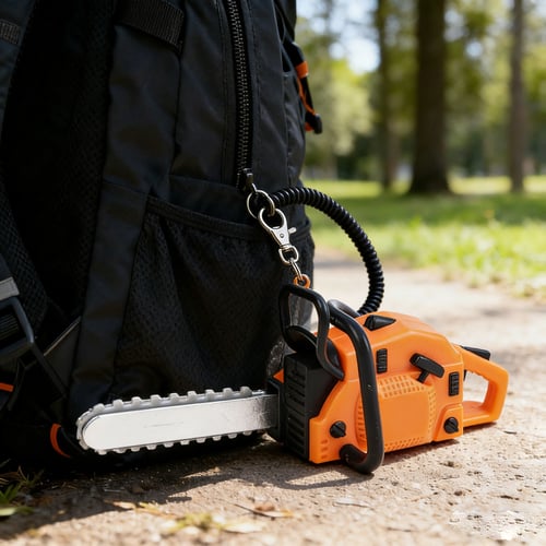 🔥Chainsaw Keyring