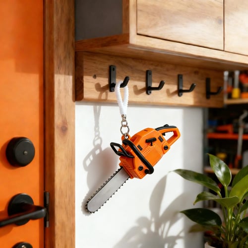 🔥Chainsaw Keyring
