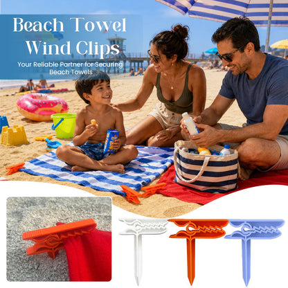 🌊🏖️Beach Blanket Anchor Clips