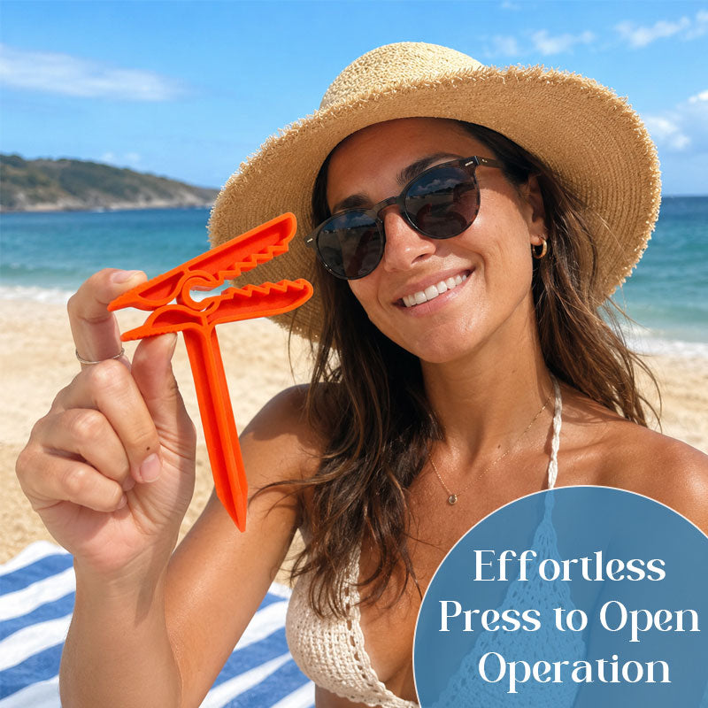 🌊🏖️Beach Blanket Anchor Clips