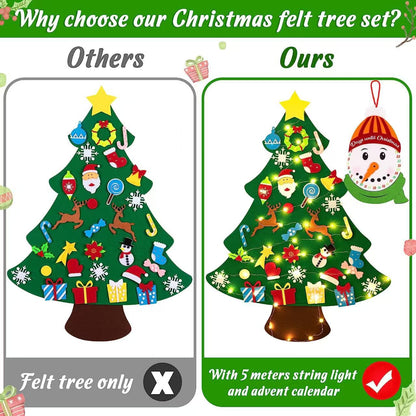 Creative Interactive Christmas Tree 🎄 handmade giftsfor Children 🎅