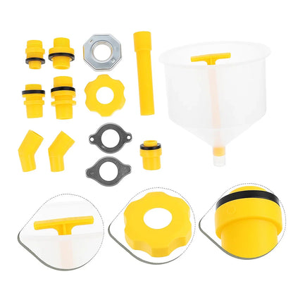 🔥Engine Oil Funnel Set, 1.36 Qt Automotive Oil Funnel Kit
