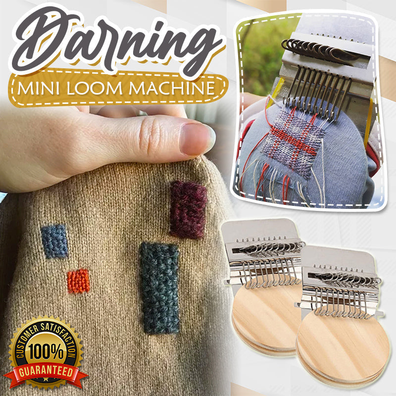 ✨Mini Hand Weaving Tool – Fix Holes & Add Cute Embroidery on Jeans Easily