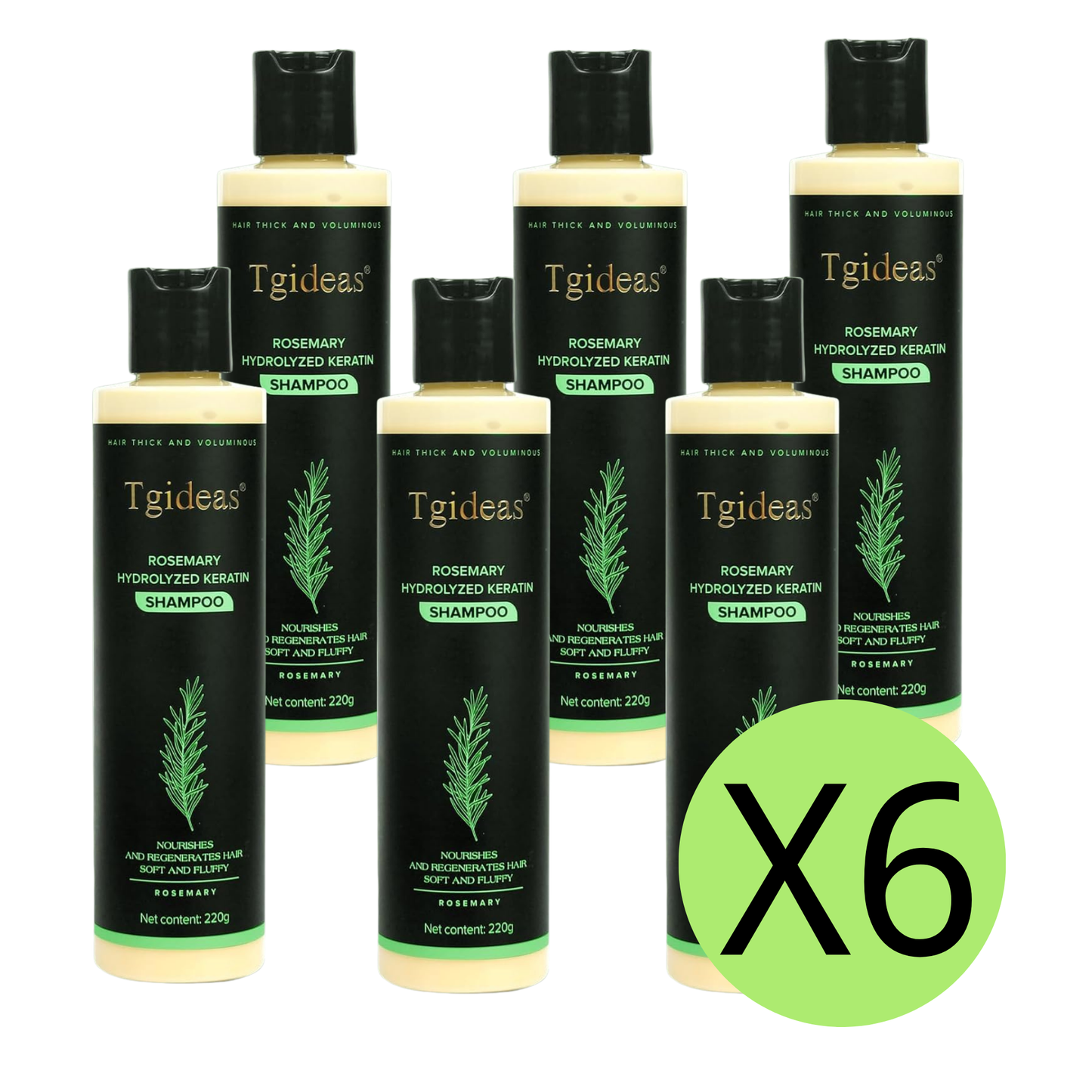 Tgideas® Organic Rosemary Hair Growth shampoo