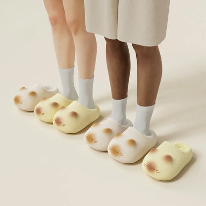 Cozy Paws: The Cat-Inspired Slippers with Magical Footprints