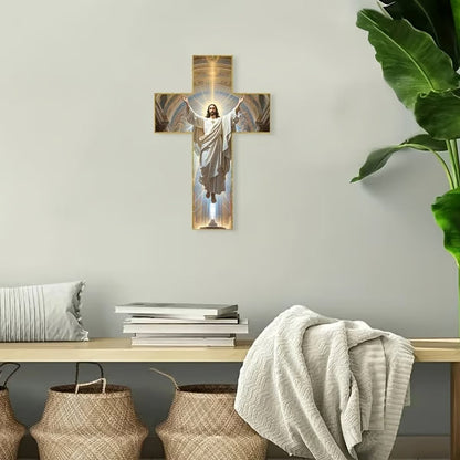 Vintage Jesus Christ Wall Cross