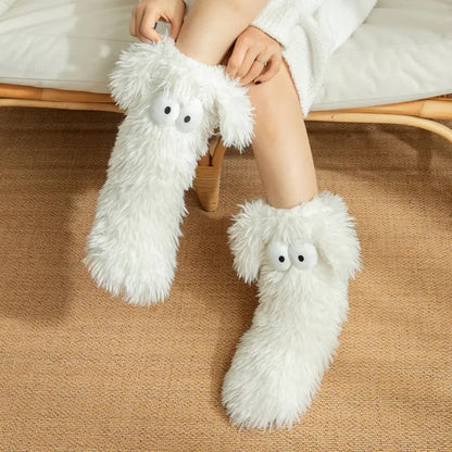 2026 New Fuzzy Slipper Socks – Super Warm & Cozy Indoor Feet Comfort