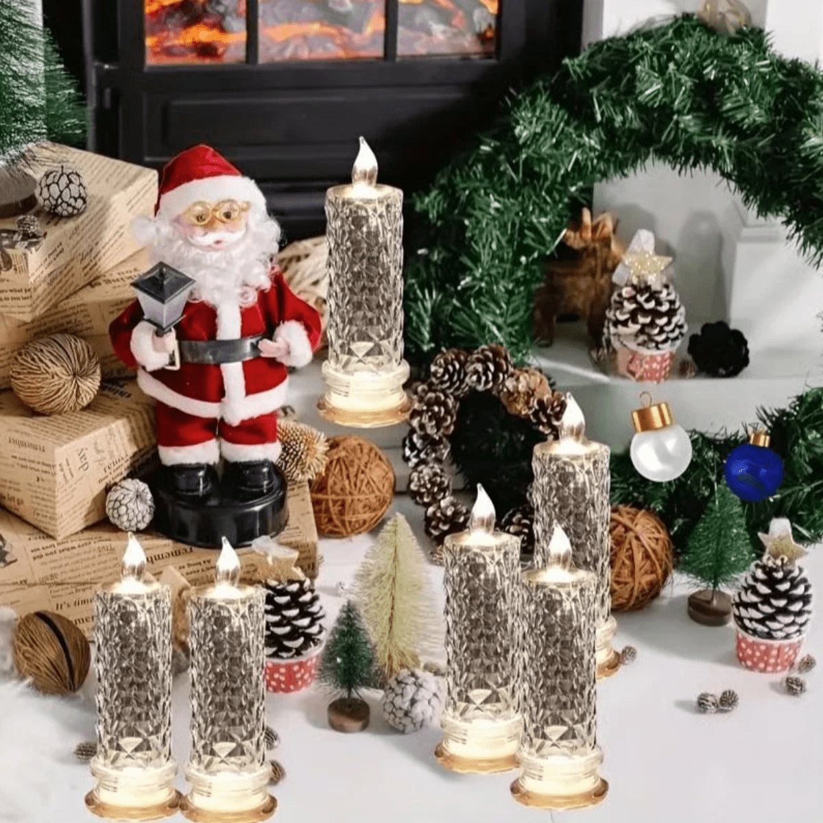 Crystal Candle Light – Romantic Glow,