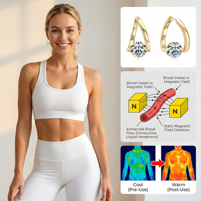 🔥LAST DAY SALE - 70% OFF NEGUSY™ Germanium Lymphvity Magnetic Therapy Earrings