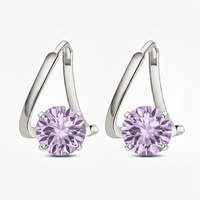 Silver Purple Sparkle