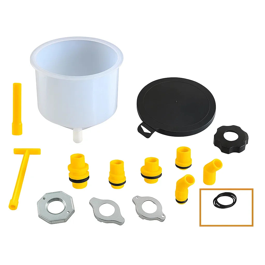🔥Engine Oil Funnel Set, 1.36 Qt Automotive Oil Funnel Kit